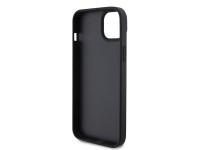 Funda rígida negra Guess GUHCP15MP4TDSCPK para iPhone 15 Plus de 6,7" con correa cruzada y logotipo Funda rígida negra Guess GUHCP15MP4TDSCPK para iPhone 15 Plus de 6,7" con correa cruzada y logotipo