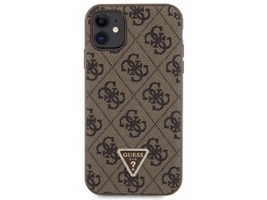 Guess GUHCN61P4TDSCPW Case for iPhone 11 / Xr - Brown Crossbody 4G Metal Logo Guess GUHCN61P4TDSCPW Case for iPhone 11 / Xr - Brown Crossbody 4G Metal Logo