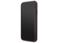 Capa Guess GUHCN61P4TDSCPW para iPhone 11/Xr - Marrom, Transversal, 4G, com Logo Metálico Capa Guess GUHCN61P4TDSCPW para iPhone 11/Xr - Marrom, Transversal, 4G, com Logo Metálico