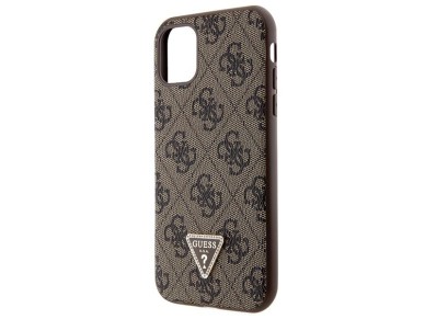 Guess GUHCN61P4TDSCPW Case for iPhone 11 / Xr - Brown Crossbody 4G Metal Logo Guess GUHCN61P4TDSCPW Case for iPhone 11 / Xr - Brown Crossbody 4G Metal Logo