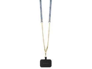 Guess GUHCP15SP4TDSCPB iPhone 15 6.1" blue/blue hardcase Crossbody 4G Metal Logo Guess GUHCP15SP4TDSCPB iPhone 15 6.1" blue/blue hardcase Crossbody 4G Metal Logo