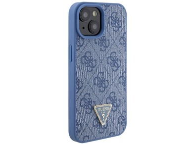 Guess GUHCP15SP4TDSCPB iPhone 15 6.1" blue/blue hardcase Crossbody 4G Metal Logo Guess GUHCP15SP4TDSCPB iPhone 15 6.1" blue/blue hardcase Crossbody 4G Metal Logo