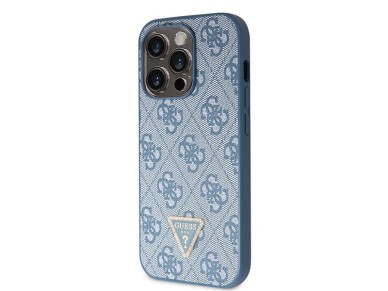 Guess GUHCP15LP4TDSCPB iPhone 15 Pro 6.1" blue/blue hardcase Crossbody 4G Metal Logo Guess GUHCP15LP4TDSCPB iPhone 15 Pro 6.1" blue/blue hardcase Crossbody 4G Metal Logo