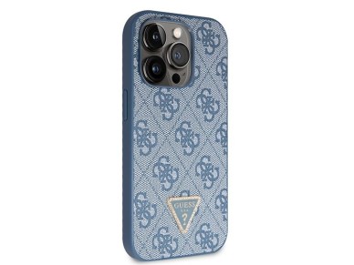 Guess GUHCP15LP4TDSCPB iPhone 15 Pro 6.1" blue/blue hardcase Crossbody 4G Metal Logo Guess GUHCP15LP4TDSCPB iPhone 15 Pro 6.1" blue/blue hardcase Crossbody 4G Metal Logo