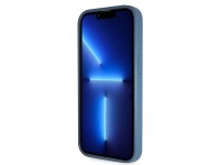 Guess GUHCP15LP4TDSCPB iPhone 15 Pro 6.1" capa rígida transversal azul/azul 4G com logotipo metálico Guess GUHCP15LP4TDSCPB iPhone 15 Pro 6.1" capa rígida transversal azul/azul 4G com logotipo metálico