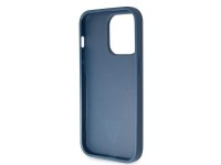 Guess GUHCP15LP4TDSCPB iPhone 15 Pro 6.1" capa rígida transversal azul/azul 4G com logotipo metálico Guess GUHCP15LP4TDSCPB iPhone 15 Pro 6.1" capa rígida transversal azul/azul 4G com logotipo metálico