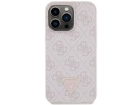 Funda Guess GUHCP13LP4TDSCPP para iPhone 13 Pro / 13 - Rosa, tipo bandolera, 4G, con logo metálico Funda Guess GUHCP13LP4TDSCPP para iPhone 13 Pro / 13 - Rosa, tipo bandolera, 4G, con logo metálico