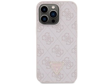 Guess GUHCP13LP4TDSCPP case for iPhone 13 Pro / 13 - pink Crossbody 4G Metal Logo Guess GUHCP13LP4TDSCPP case for iPhone 13 Pro / 13 - pink Crossbody 4G Metal Logo