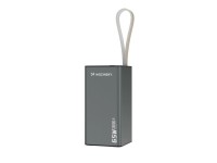 Powerbank Wozinsky K65+ 65W 30000mAh 2x USB-C, 1x USB-A 65W - gris