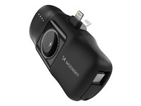 Wozinsky WF16-YLS 5000mAh 15W Lightning Mini Power Bank with Built-in USB-C Cable and Apple Watch Ch