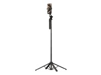 Selfie stick WH181-Y1S 1.75m aluminum alloy telescopic tripod with phone holder - black