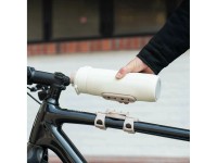 Rockbros S550H-1 700 ml Thermal Bottle with Magnetic Holder and Mounting Strap - Beige Rockbros S550H-1 700 ml Thermal Bottle with Magnetic Holder and Mounting Strap - Beige