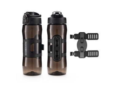 Rockbros S550H-1 700 ml Thermal Bottle with Magnetic Holder and Mounting Strap - Black Rockbros S550H-1 700 ml Thermal Bottle with Magnetic Holder and Mounting Strap - Black