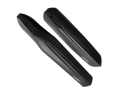 Para-lamas dianteiro e traseiro Rockbros FK-880 para bicicletas aro 24" - preto