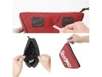 Rockbros G011 Flash Journey trapezoidal handlebar bike bag 0.7 l - red Rockbros G011 Flash Journey trapezoidal handlebar bike bag 0.7 l - red