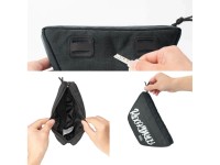 Bolsa trapezoidal para guidão de bicicleta Rockbros G011 Flash Journey, 0,7 l - preta Bolsa trapezoidal para guidão de bicicleta Rockbros G011 Flash Journey, 0,7 l - preta