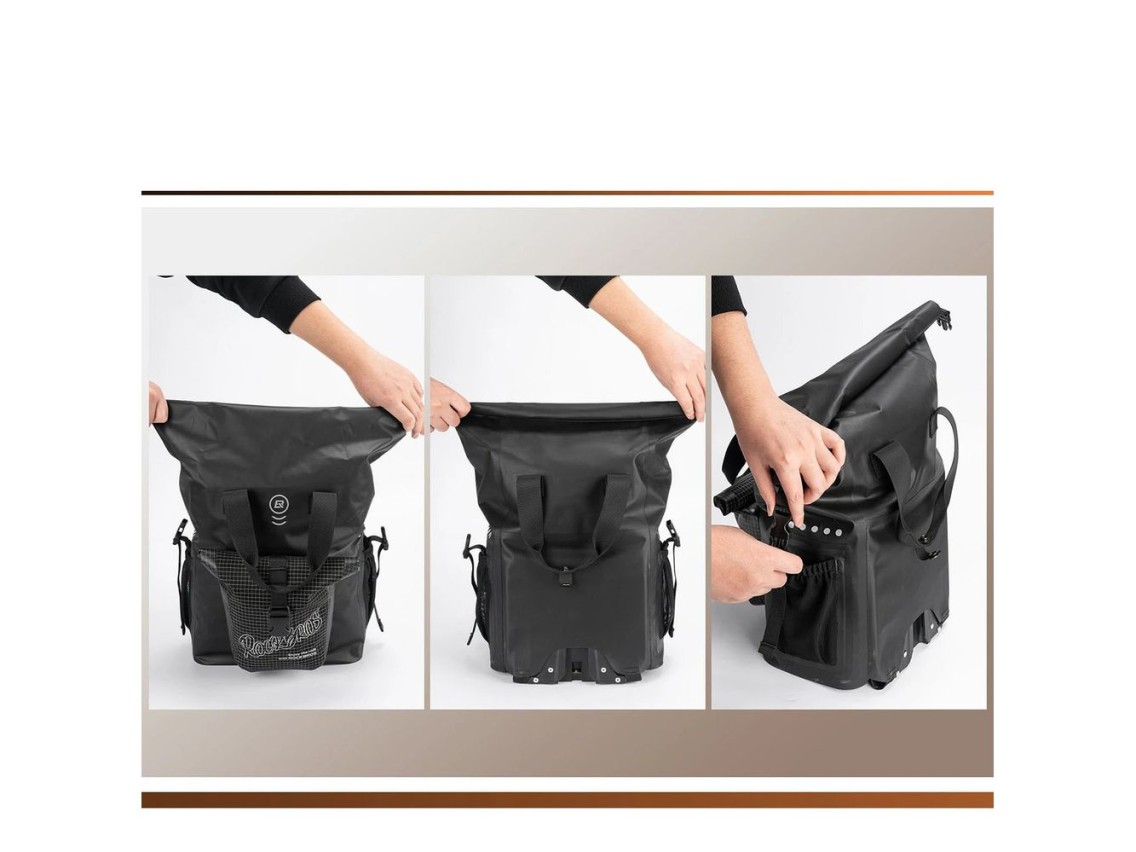 Rockbros AS-158 Handlebar Bag for Brompton 18L Folding Bike - Black