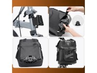Rockbros AS-158 Handlebar Bag for Brompton 18L Folding Bike - Black Rockbros AS-158 Handlebar Bag for Brompton 18L Folding Bike - Black