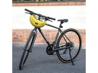 Bolsa para bicicleta Rockbros H74 para manillar o bandolera tipo banana, 1,8 L - Amarilla