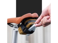 Rockbros F006 bicycle saddle bag 0.35 l - brown Rockbros F006 bicycle saddle bag 0.35 l - brown