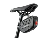 Bolsa para sill�n de bicicleta Rockbros C61 con luz trasera inteligente de 0,45 L - Negra