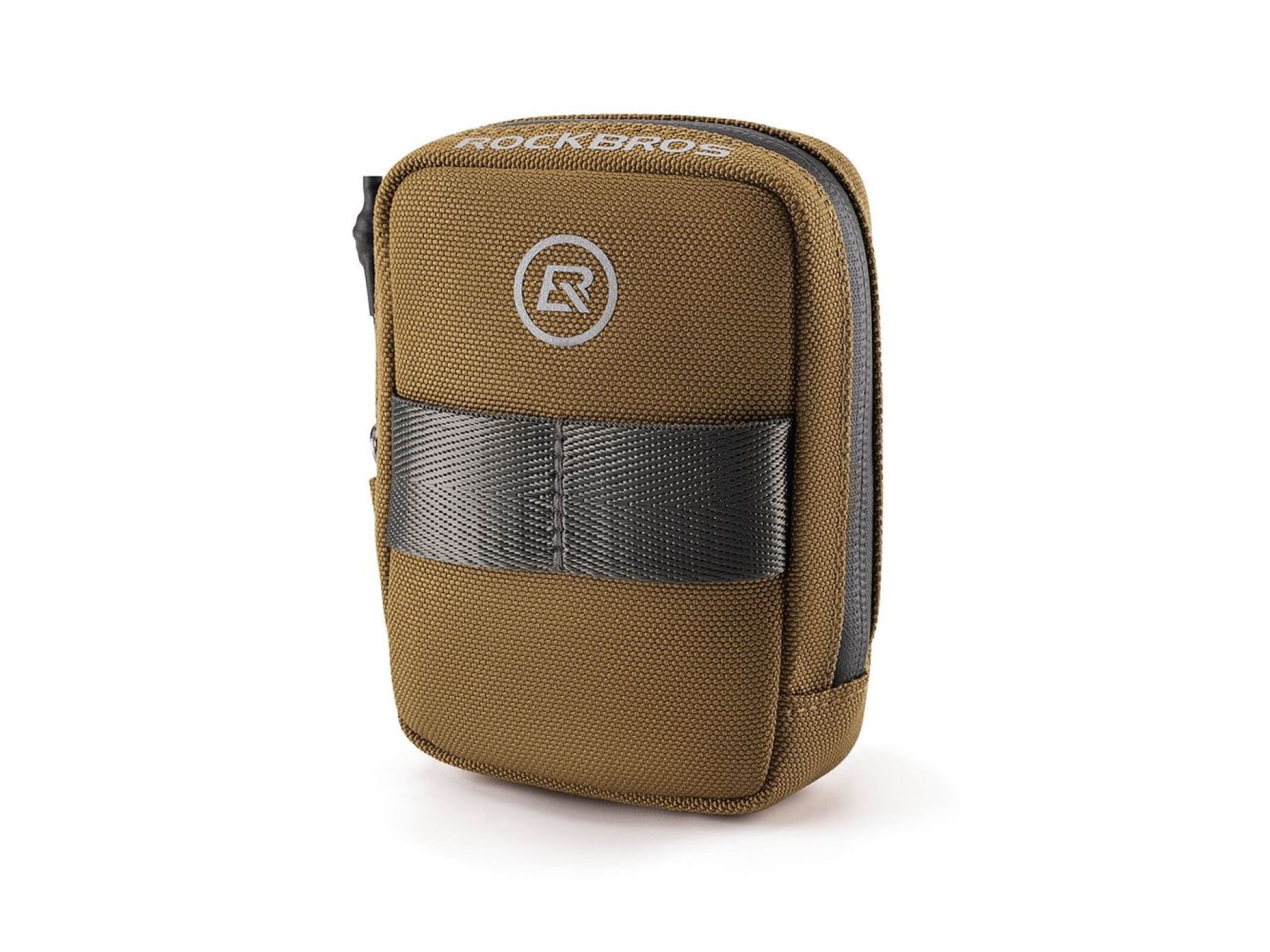 Rockbros F006 bicycle saddle bag 0.35 l - brown