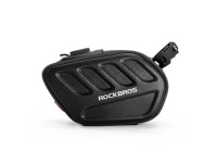 Rockbros C61 Bike Saddle Bag with Smart Rear Light 0.45L - Black Rockbros C61 Bike Saddle Bag with Smart Rear Light 0.45L - Black