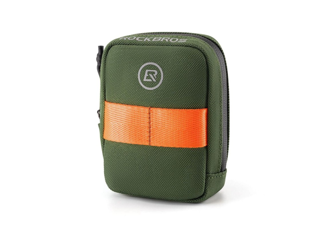 Bolsa para sillín de bicicleta Rockbros F006 0,35 l - verde