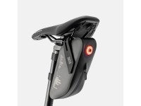 Rockbros AS-078-1 Bicycle Seat Bag with Smart Rear Light 0.8L - Black