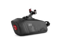 Rockbros AS-141 Lightweight Bicycle Seat Bag with Smart Rear Light - Black Rockbros AS-141 Lightweight Bicycle Seat Bag with Smart Rear Light - Black