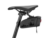 Rockbros AS-141 Lightweight Bicycle Seat Bag with Smart Rear Light - Black Rockbros AS-141 Lightweight Bicycle Seat Bag with Smart Rear Light - Black