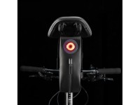 Rockbros AS-078-1 Bicycle Seat Bag with Smart Rear Light 0.8L - Black