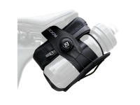 Bolsa de selim para bicicleta Rockbros P010 de 0,2L com suporte para garrafa de 0,6L - Preta