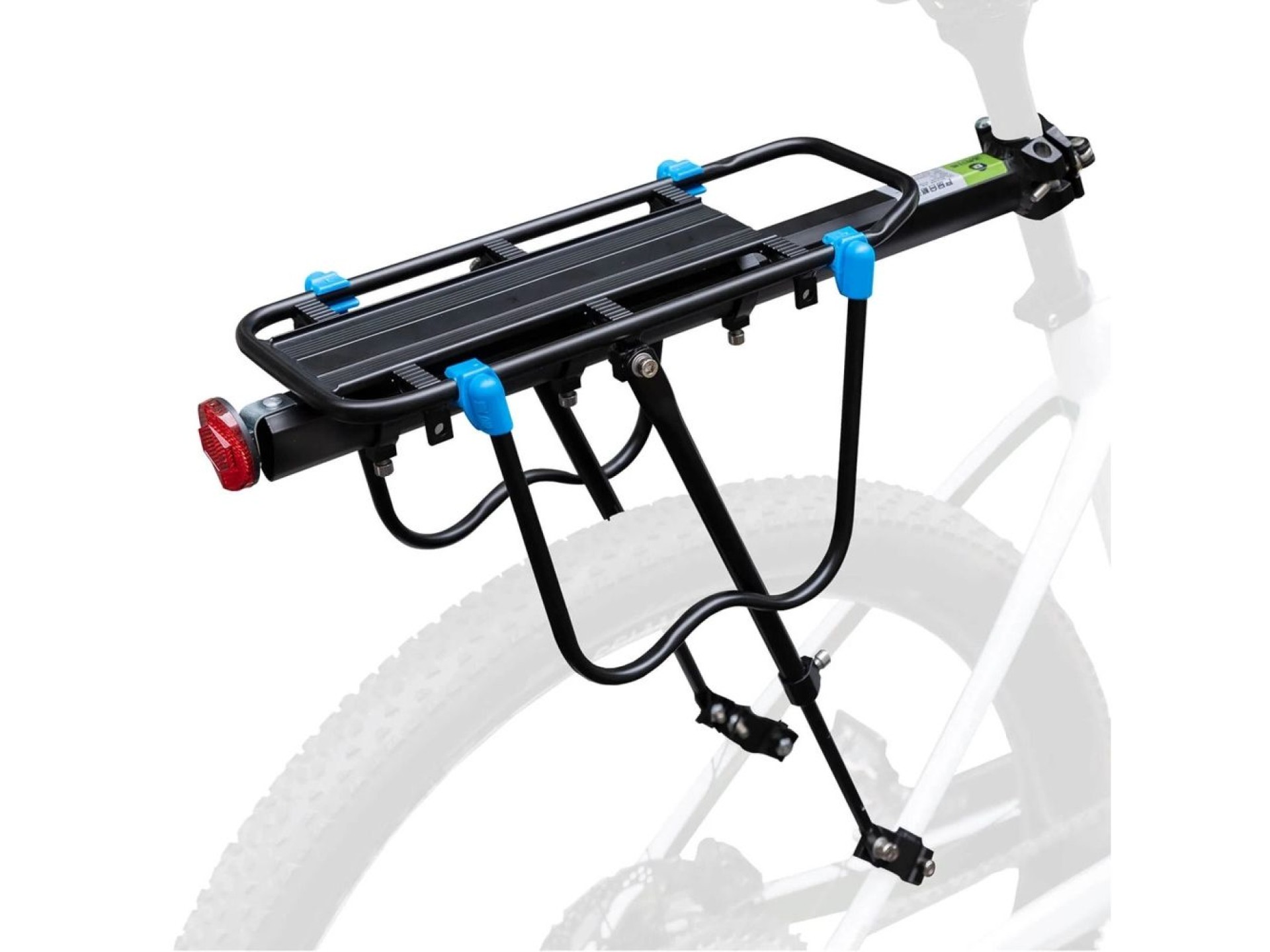Rockbros Shelves HJ10010 Quick-Mount Bike Rack with Reflector - Black