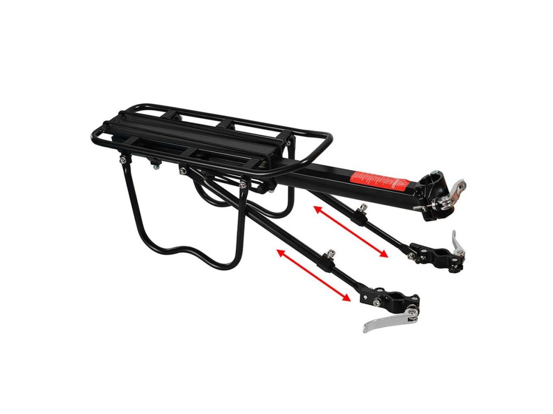 Rockbros Shelves bike rack - rear, seatpost, quick release