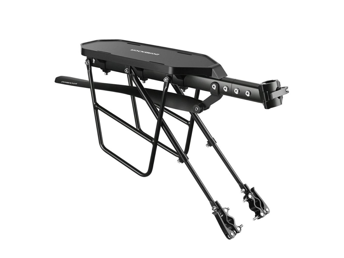 Suporte para bicicletas Rockbros RBHJ-1 Black Diamond com para-lama e sistema de fixação rápida para