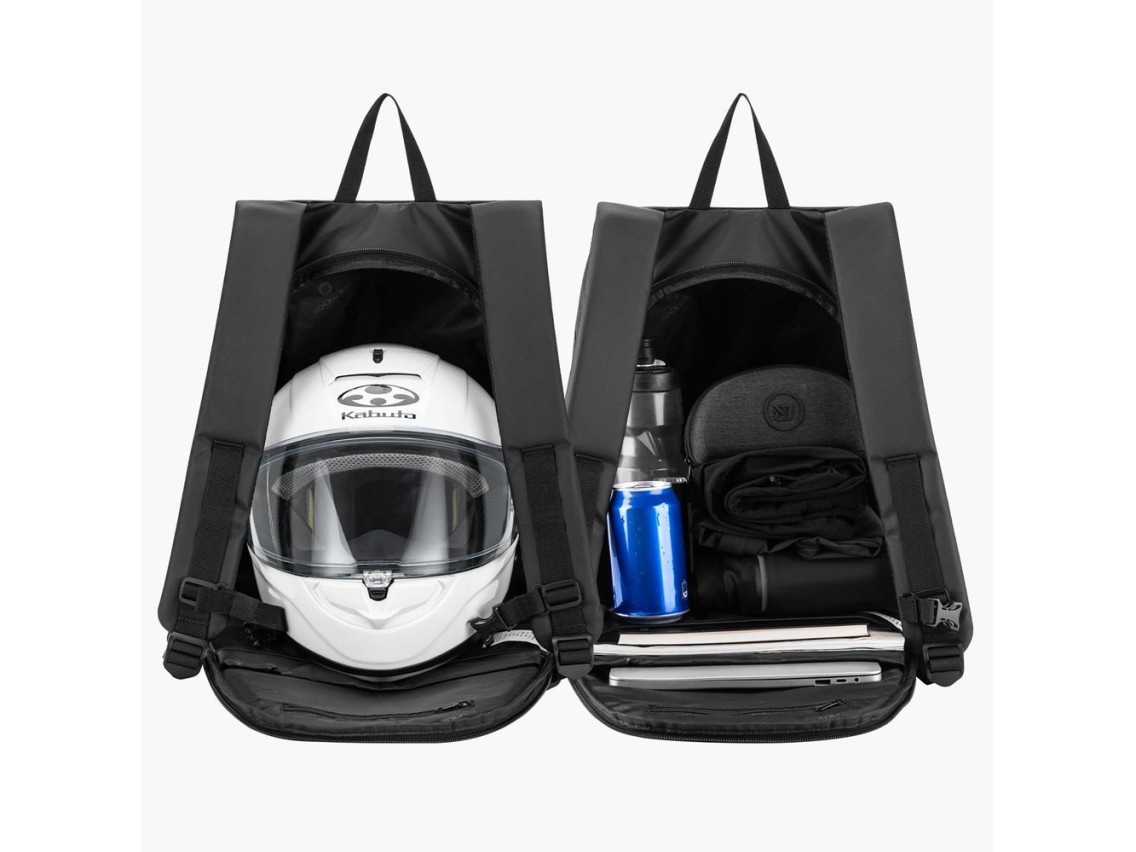 Mochila Rockbros H36 con soporte para casco, 14,5 L - Negra