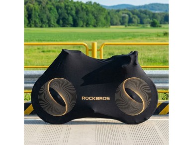 Rockbros D97 Elastic Cover for 24"-29" Electric Gravel Mountain Bikes and 700C Road Bikes - Black Rockbros D97 Elastic Cover for 24"-29" Electric Gravel Mountain Bikes and 700C Road Bikes - Black