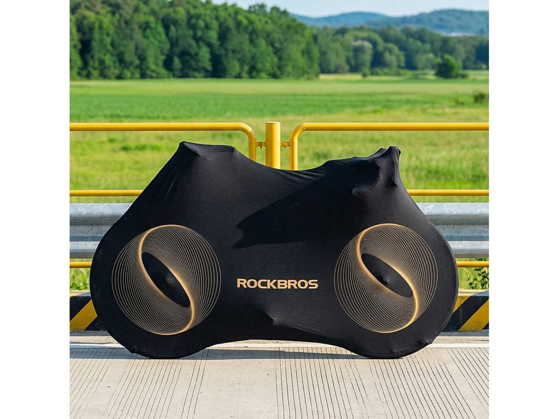 Capa elástica Rockbros D97 para bicicletas elétricas de gravel e mountain bikes aro 24