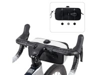 Bolsa de guidão impermeável Rockbros TL001 ROAD TO SKY 1.9L para bicicleta - Branca Bolsa de guidão impermeável Rockbros TL001 ROAD TO SKY 1.9L para bicicleta - Branca