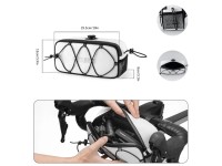 Bolsa de guidão impermeável Rockbros TL001 ROAD TO SKY 1.9L para bicicleta - Branca Bolsa de guidão impermeável Rockbros TL001 ROAD TO SKY 1.9L para bicicleta - Branca