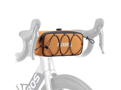 Rockbros TL001 ROAD TO SKY 1.9L Handlebar Bike Bag Waterproof - Orange Rockbros TL001 ROAD TO SKY 1.9L Handlebar Bike Bag Waterproof - Orange
