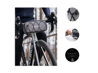 Bolsa de guidão impermeável Rockbros TL001 ROAD TO SKY 1.9L para bicicleta - Cinza Bolsa de guidão impermeável Rockbros TL001 ROAD TO SKY 1.9L para bicicleta - Cinza
