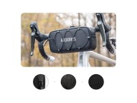 Rockbros TL001 ROAD TO SKY 1.9L Waterproof Handlebar Bike Bag - Black Rockbros TL001 ROAD TO SKY 1.9L Waterproof Handlebar Bike Bag - Black