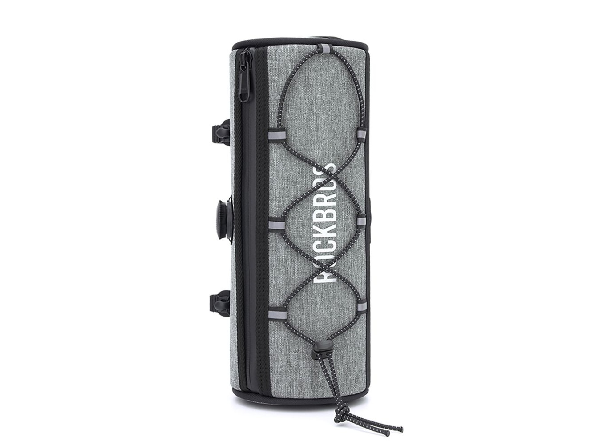 Bolsa de guidão impermeável Rockbros TL002 ROAD TO SKY 1.5L para bicicleta - Cinza