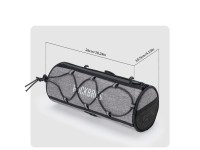 Bolsa de guidão impermeável Rockbros TL002 ROAD TO SKY 1.5L para bicicleta - Cinza Bolsa de guidão impermeável Rockbros TL002 ROAD TO SKY 1.5L para bicicleta - Cinza