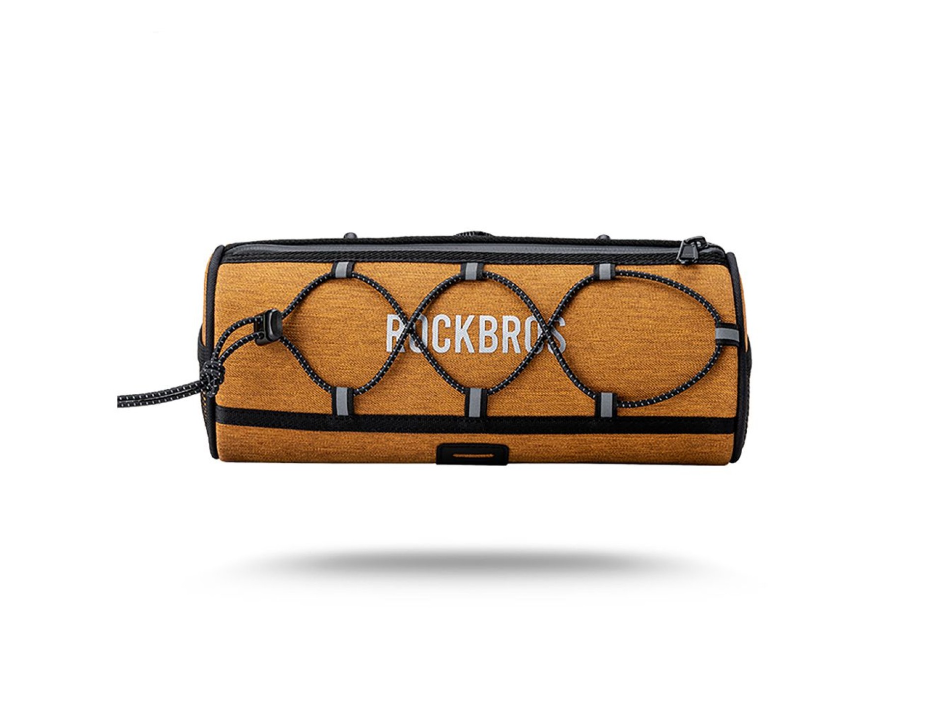 Bolsa para manillar de bicicleta Rockbros TL002 ROAD TO SKY de 1,5 L, impermeable - Naranja