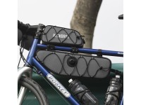 Rockbros TL003 ROAD TO SKY 2L Frame Bag Waterproof - Gray Rockbros TL003 ROAD TO SKY 2L Frame Bag Waterproof - Gray