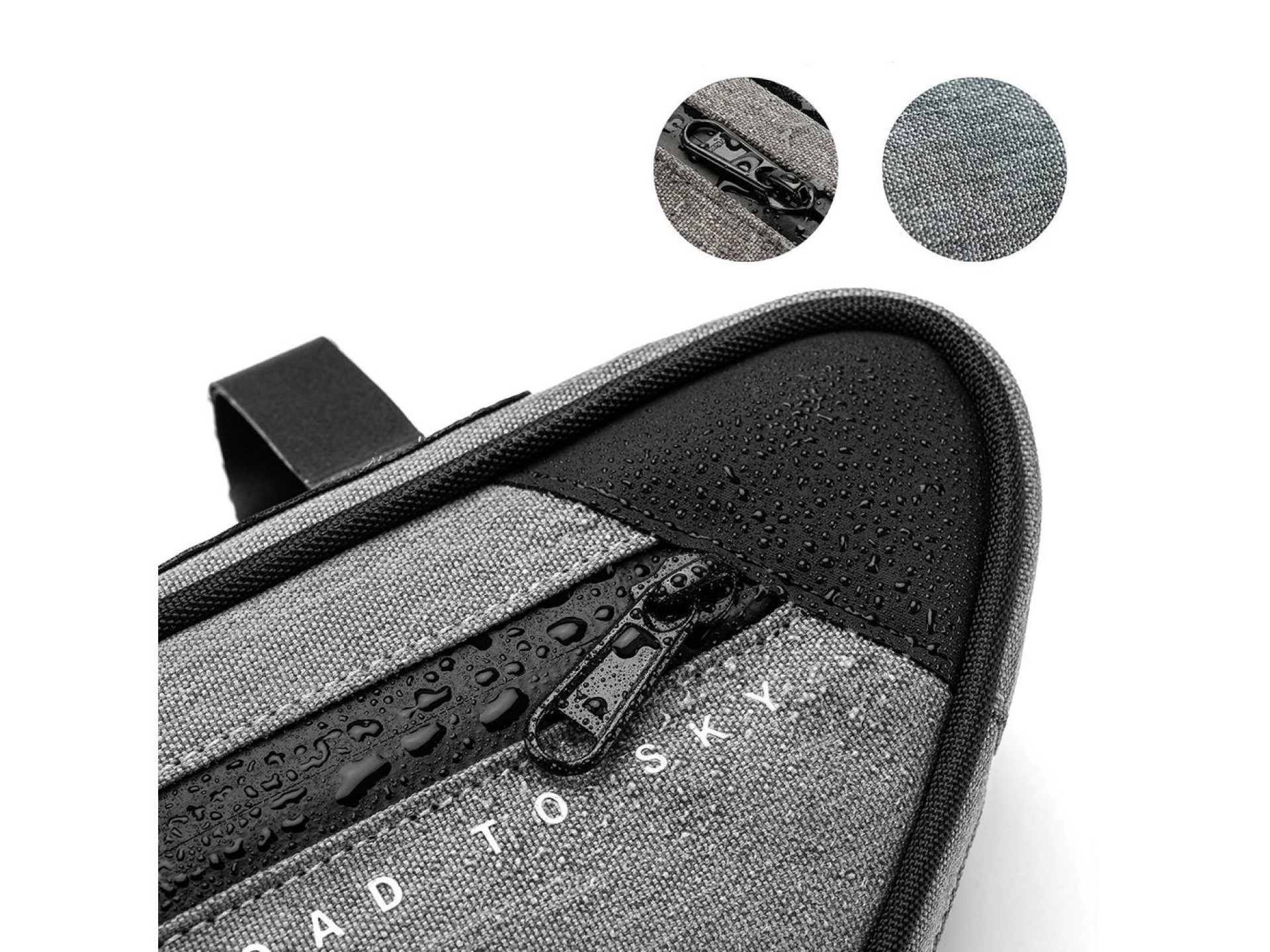 Rockbros TL003 ROAD TO SKY 2L Frame Bag Waterproof - Gray