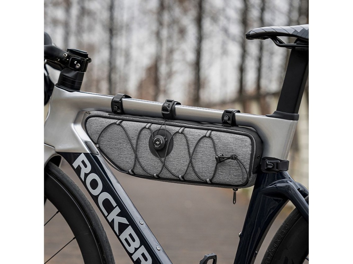 Rockbros TL003 ROAD TO SKY 2L Frame Bag Waterproof - Gray